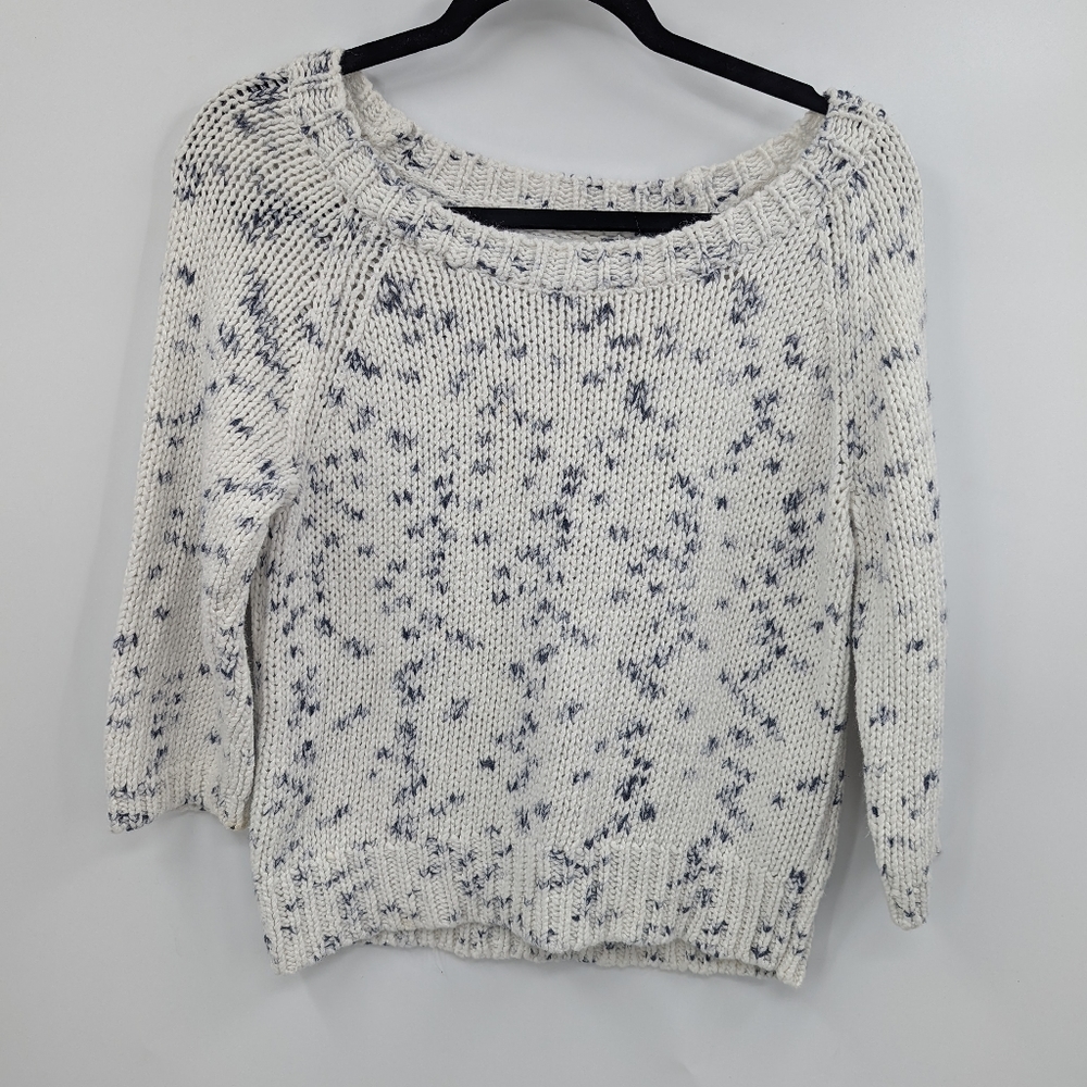 AMERICAN EAGLE 3/4 Sleeve Cropped Sweater